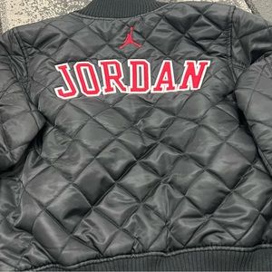 NIKE Air Jordan Kids Bomber Jacket Zip Up